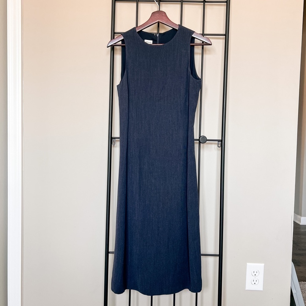 Armani Collezioni Silk Blend Sheath Dress Sz 4